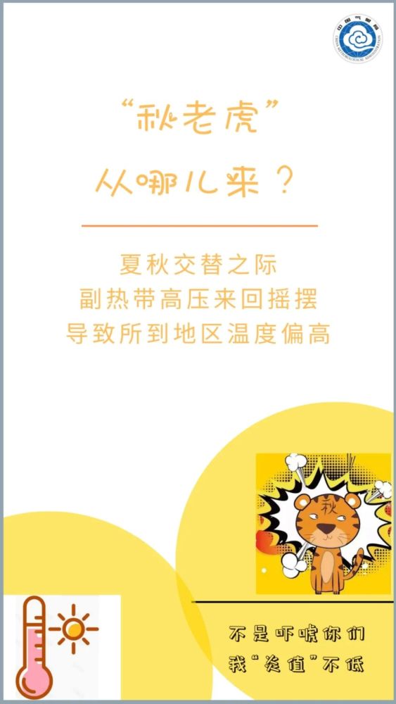 张海报|要凉凉？9张海报带你认识秋老虎！