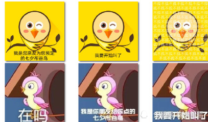 或者你可以回以七夕布谷鸟:不孤,不孤,不孤……你看人家杨紫,青蛙表情