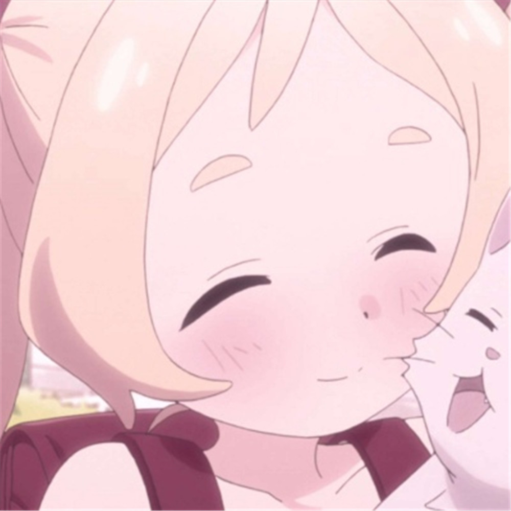 超甜·唯美·动漫头像:婆罗樱花终相见,相伴人世共翩跹