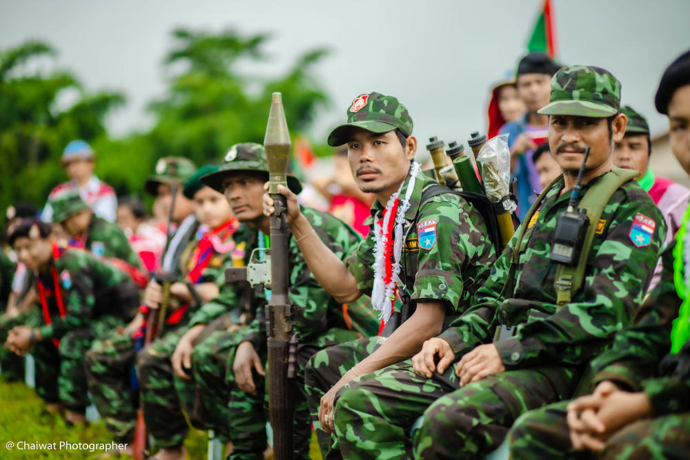 老牌抗缅武装——克伦民族解放军烈士节掠影_腾讯新闻