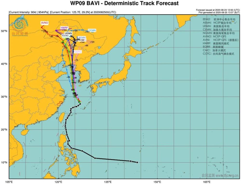 巴威|“巴威”在东海发展为14级强台风，将继续北行，新台风又在菲律宾东部酝酿