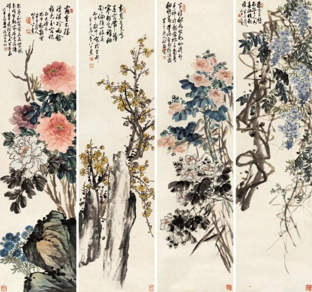 齐白石|1.2995亿元，齐白石《花草工虫册》领衔北京荣宝春拍