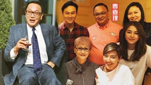 张智霖获表姐庆祝49岁生日,开心得像个孩子,姐弟均高颜值