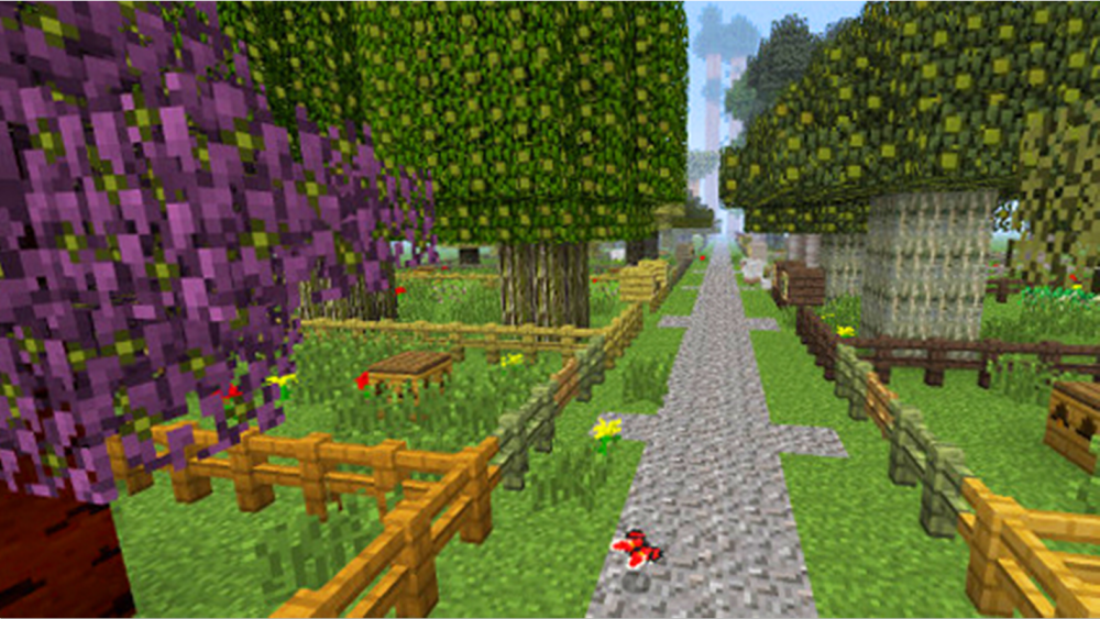 我的世界 悠闲快乐林业mod 实现农场主的梦想 随处都有小蜜蜂 腾讯新闻