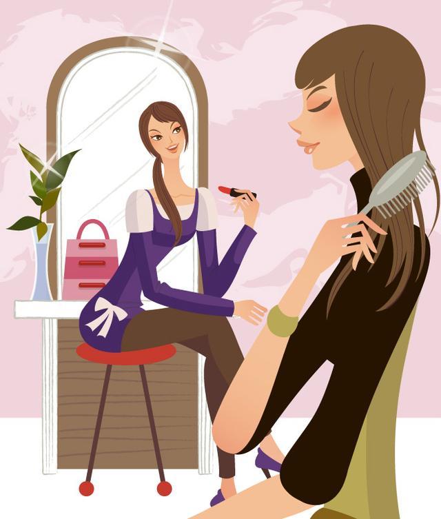3岁女童在家化妆,妈妈把视频发到网上,网友:这画的比我都精致