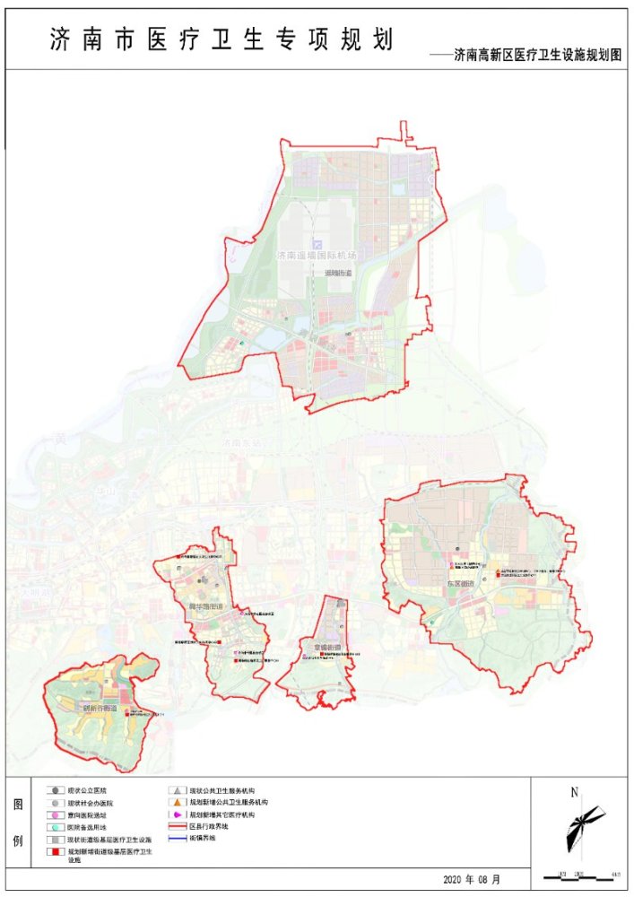 济南市医疗卫生专项规划公示先行区有望建山大二院北院区
