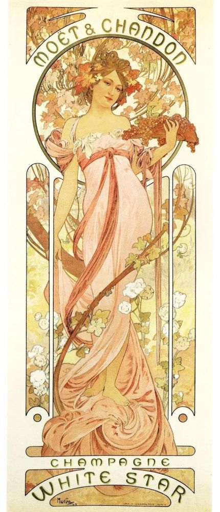 阿尔丰斯·穆夏|新艺术插画大师 阿尔丰斯·穆夏，大师作品收藏！