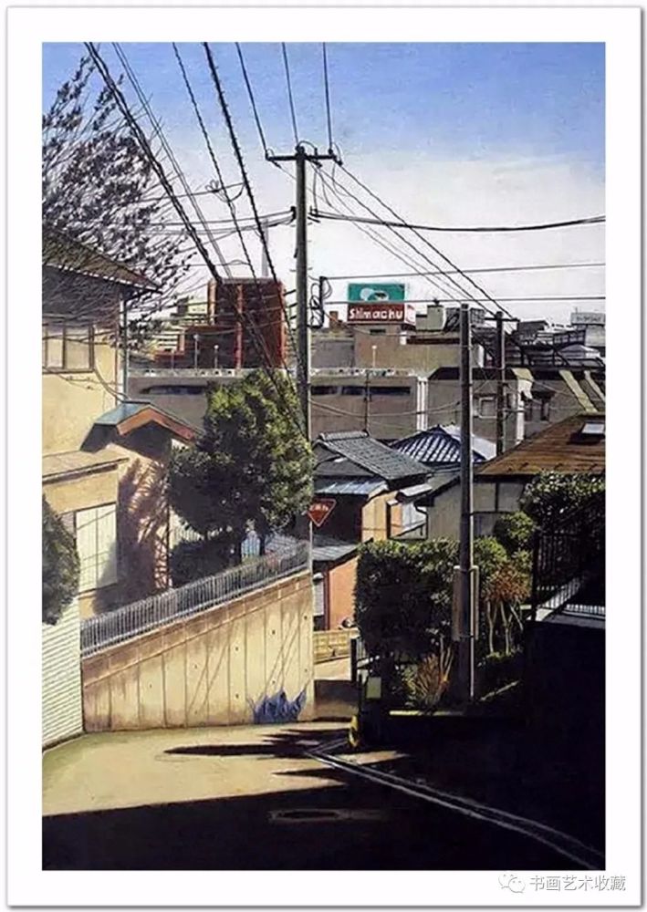 林亮太|日本绘画：彩色铅笔描绘的宁静街景