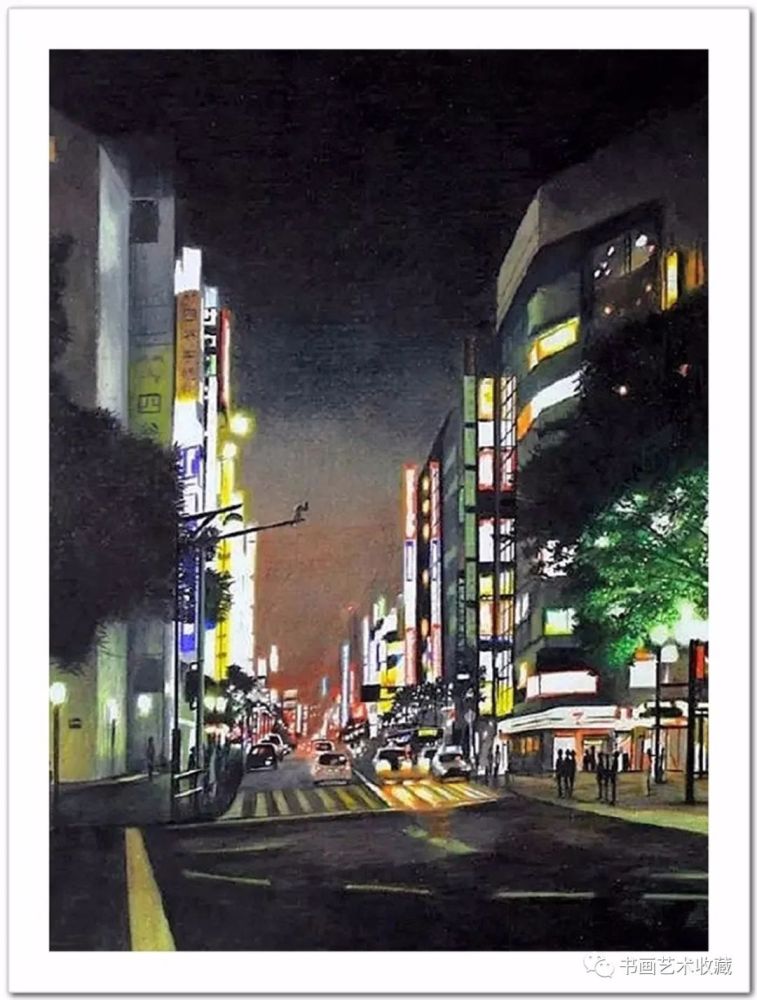 林亮太|日本绘画：彩色铅笔描绘的宁静街景