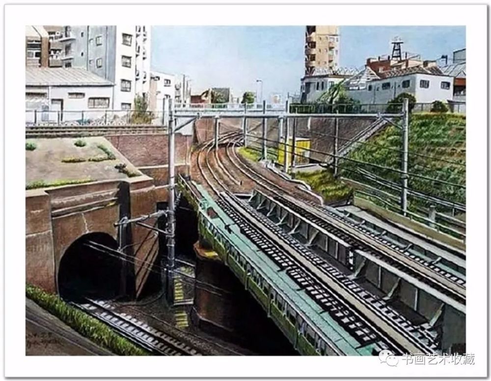 林亮太|日本绘画：彩色铅笔描绘的宁静街景