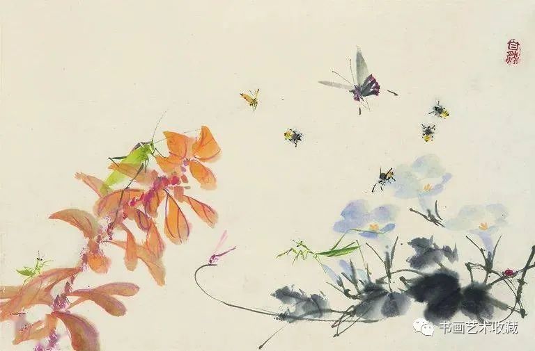 草虫|有人说：画草虫，齐白石第二，他才是第一！