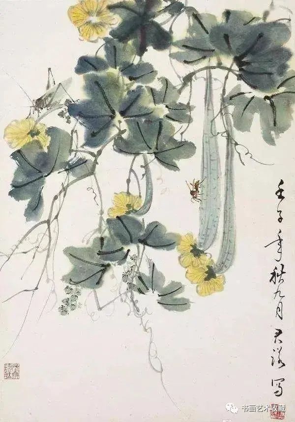 草虫|有人说：画草虫，齐白石第二，他才是第一！
