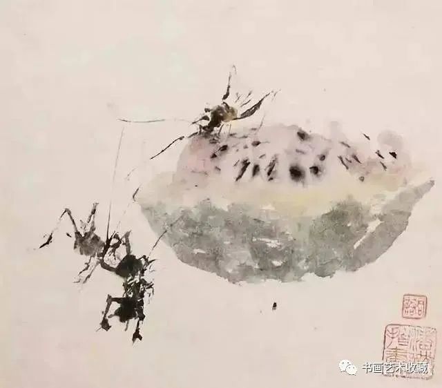 草虫|有人说：画草虫，齐白石第二，他才是第一！