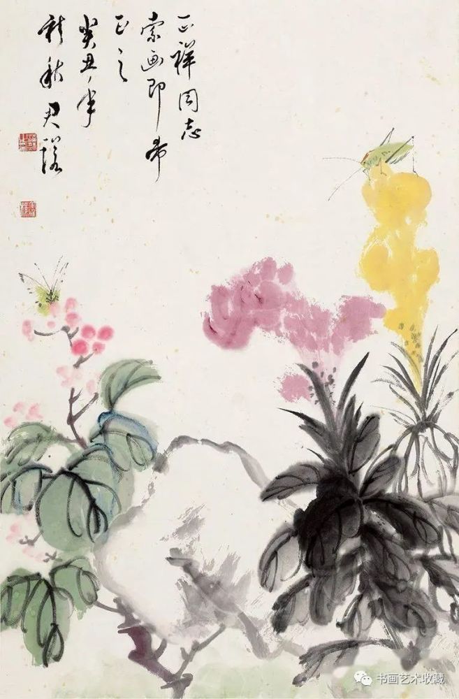 草虫|有人说：画草虫，齐白石第二，他才是第一！