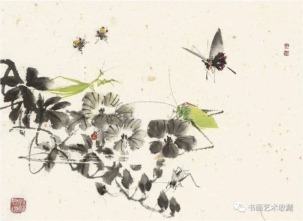 草虫|有人说：画草虫，齐白石第二，他才是第一！