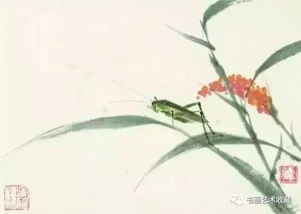 草虫|有人说：画草虫，齐白石第二，他才是第一！