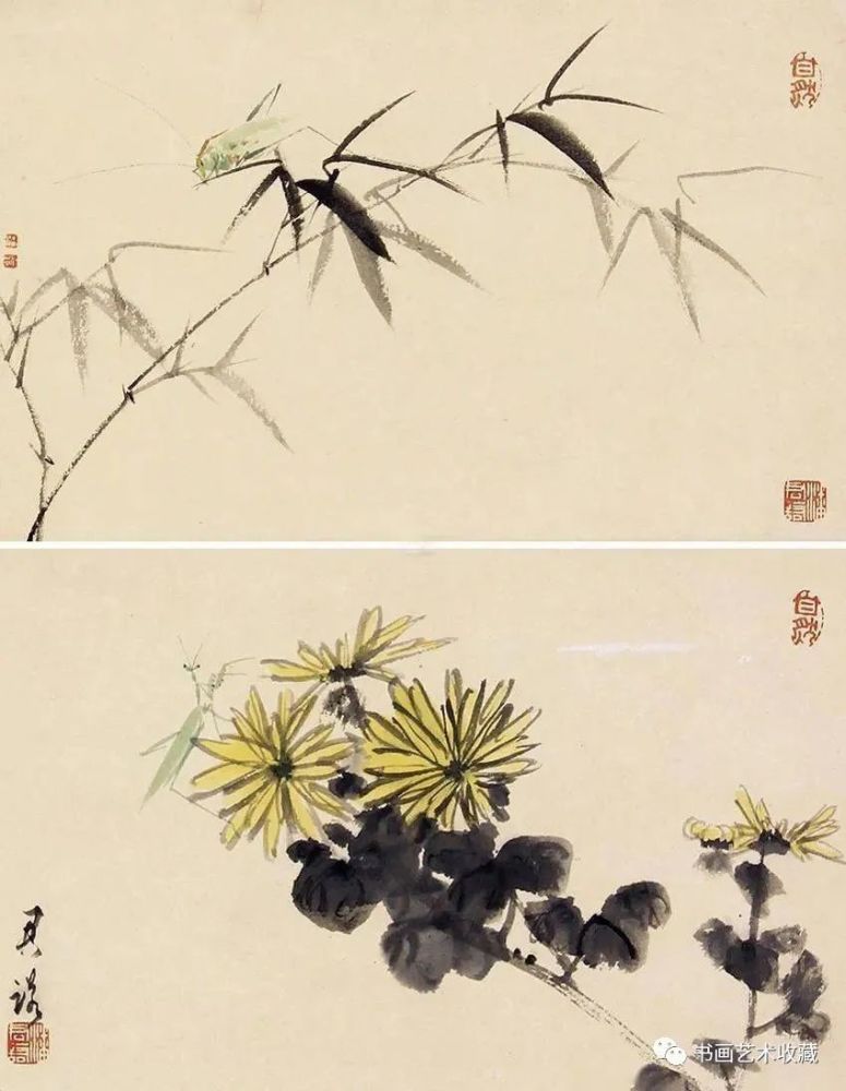 草虫|有人说：画草虫，齐白石第二，他才是第一！