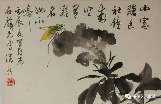 草虫|有人说：画草虫，齐白石第二，他才是第一！