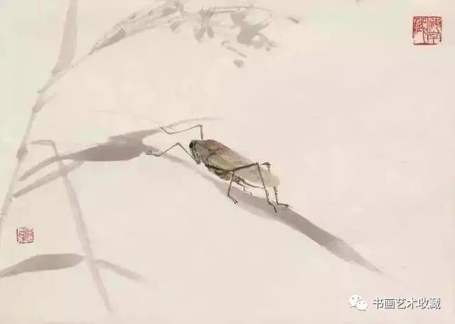 草虫|有人说：画草虫，齐白石第二，他才是第一！