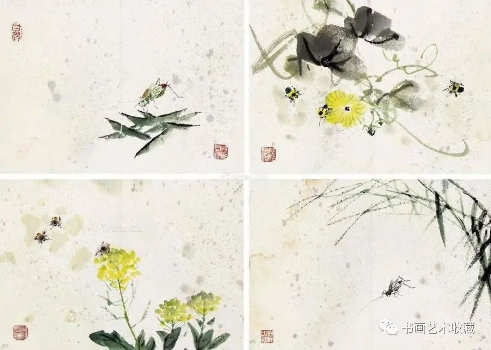 草虫|有人说：画草虫，齐白石第二，他才是第一！