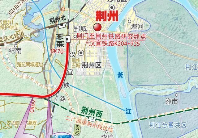 湖北重要的纵向高铁,荆州至荆门铁路施工招标结束,将进入建设期