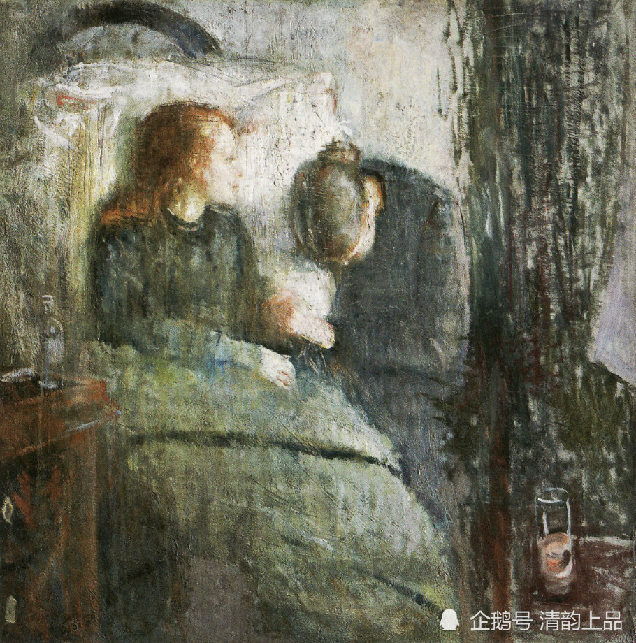 爱德华·蒙克|表现主义先驱，爱德华·蒙克，油画作品欣赏