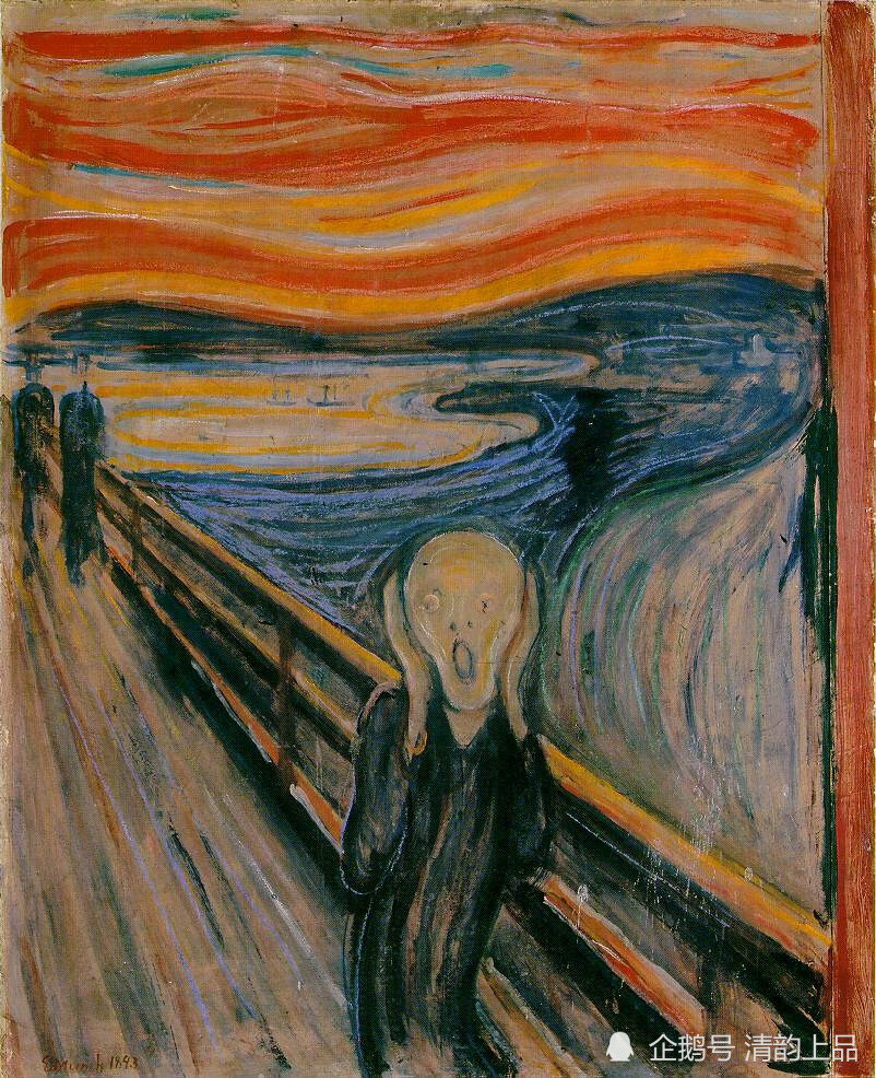 爱德华·蒙克|表现主义先驱，爱德华·蒙克，油画作品欣赏