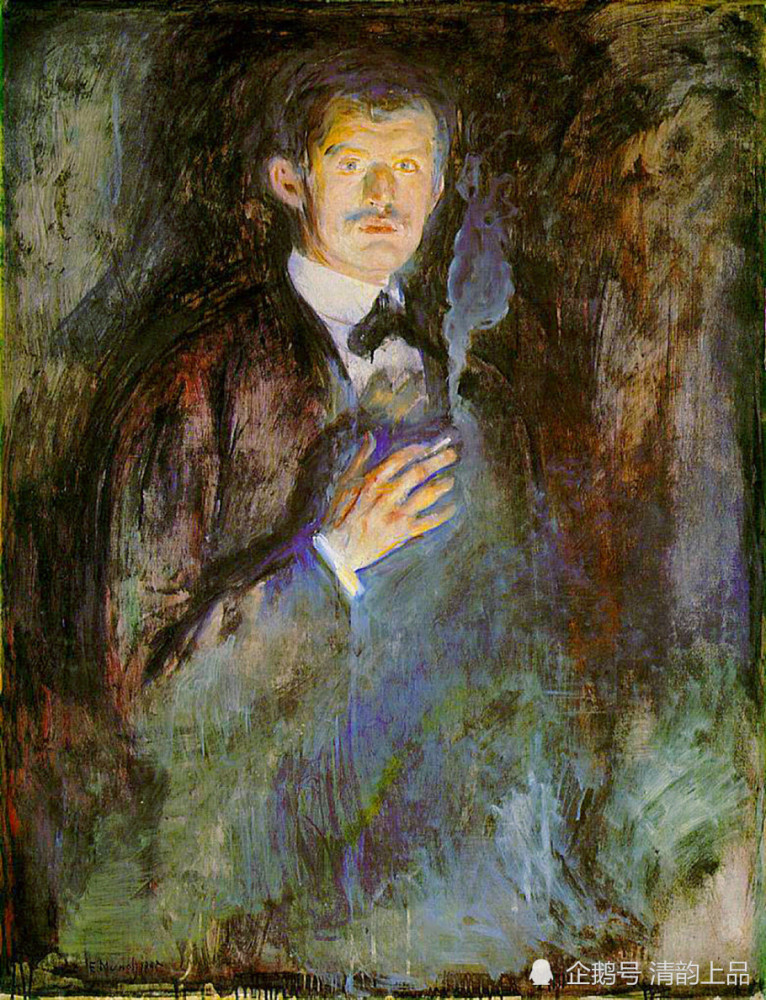 爱德华·蒙克|表现主义先驱，爱德华·蒙克，油画作品欣赏