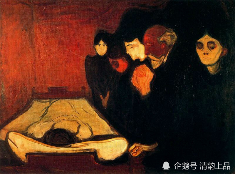 爱德华·蒙克|表现主义先驱，爱德华·蒙克，油画作品欣赏