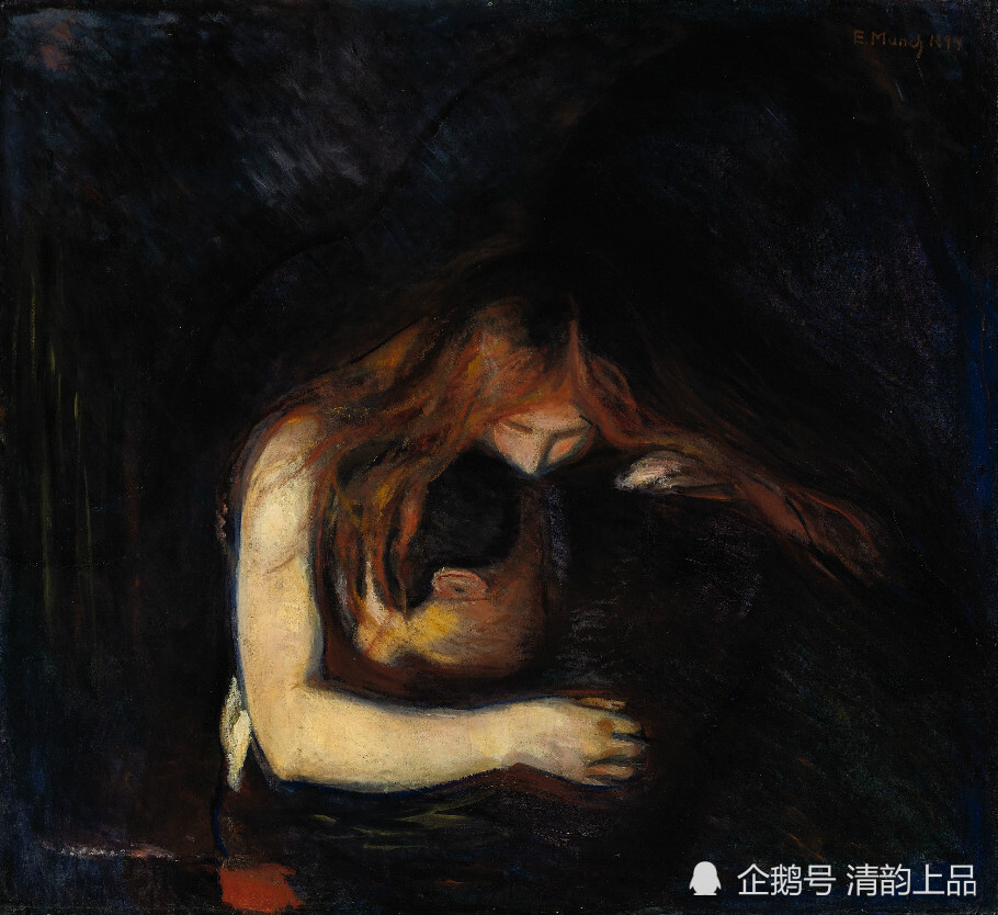 爱德华·蒙克|表现主义先驱，爱德华·蒙克，油画作品欣赏