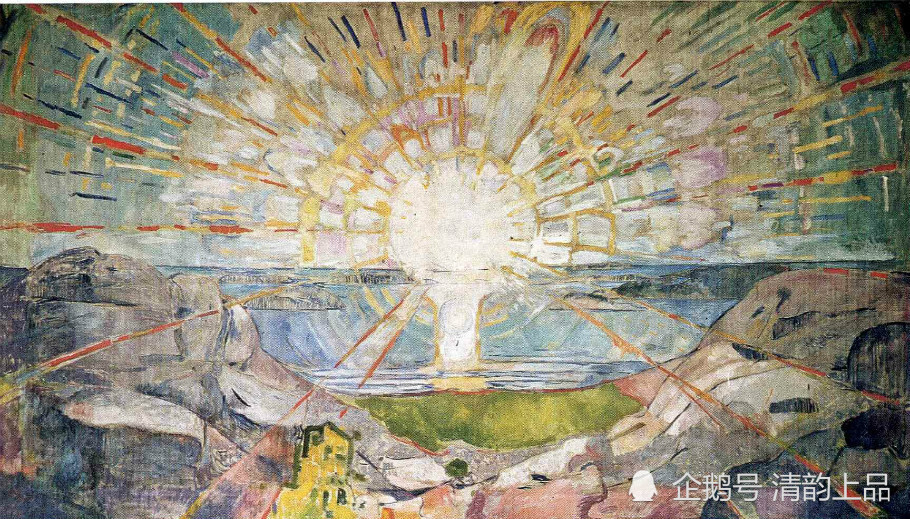 爱德华·蒙克|表现主义先驱，爱德华·蒙克，油画作品欣赏