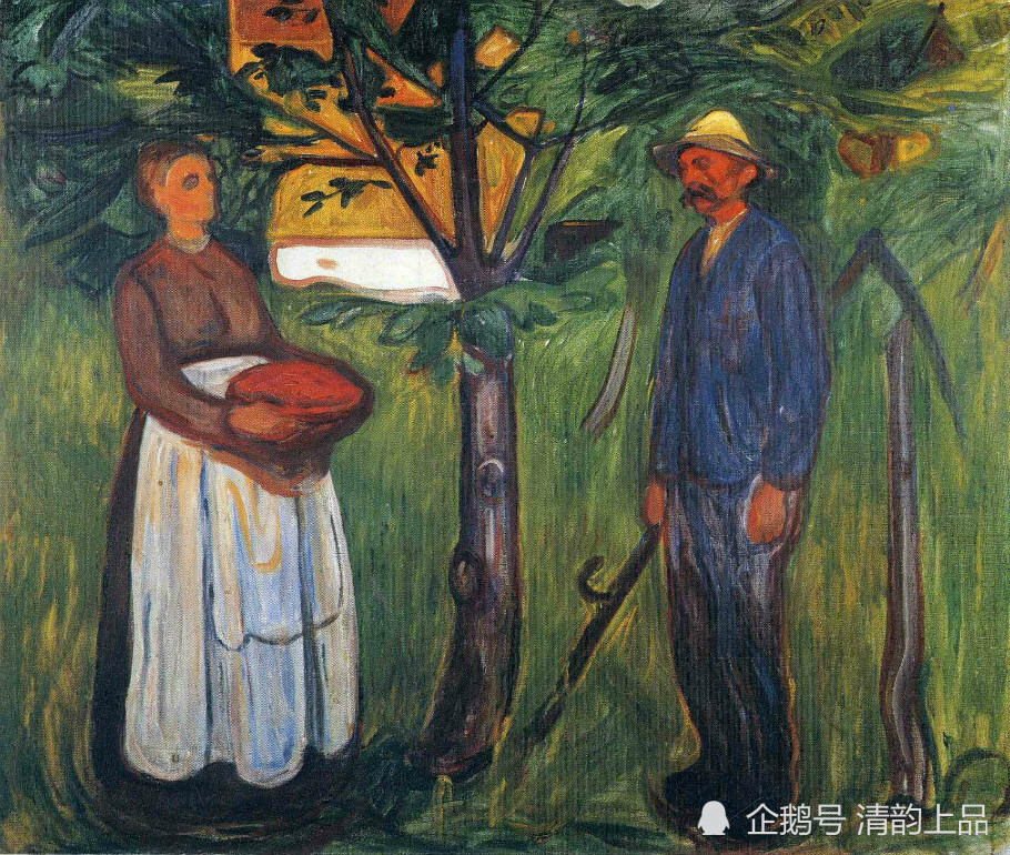 爱德华·蒙克|表现主义先驱，爱德华·蒙克，油画作品欣赏