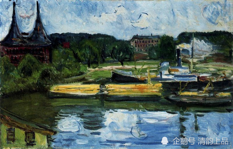 爱德华·蒙克|表现主义先驱，爱德华·蒙克，油画作品欣赏