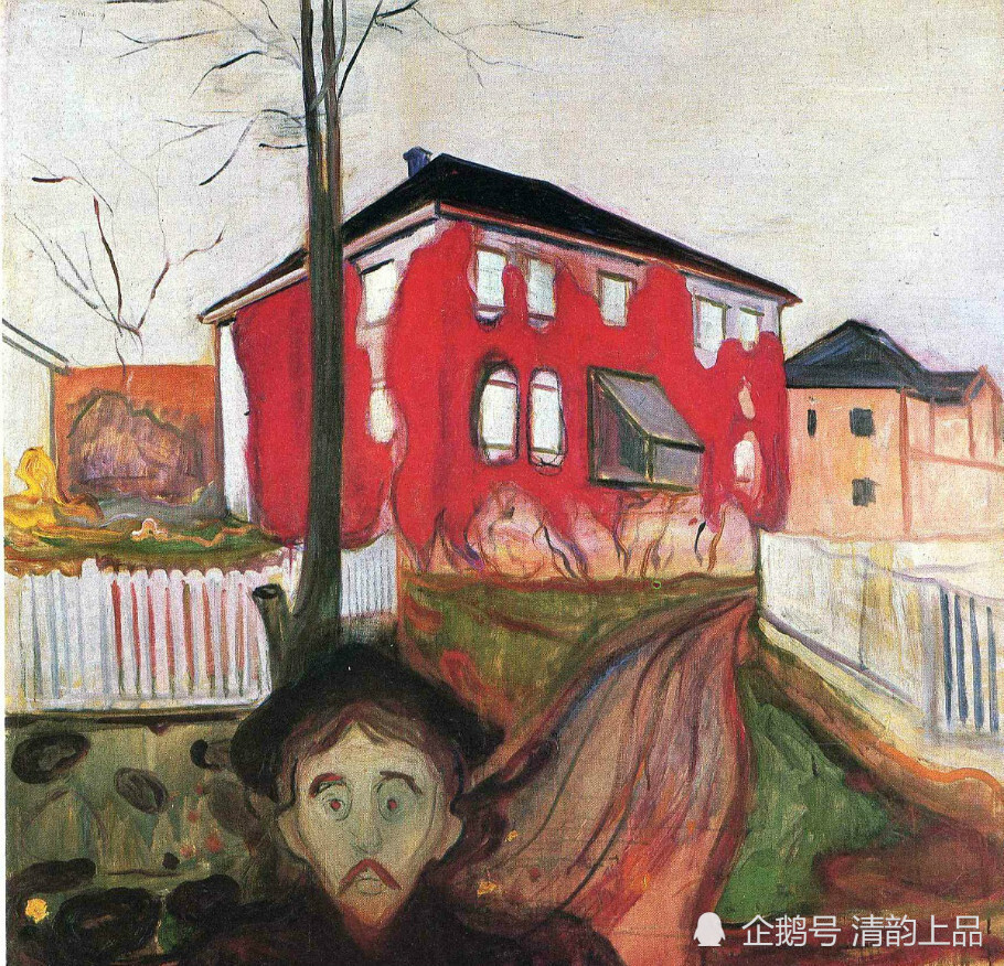 爱德华·蒙克|表现主义先驱，爱德华·蒙克，油画作品欣赏