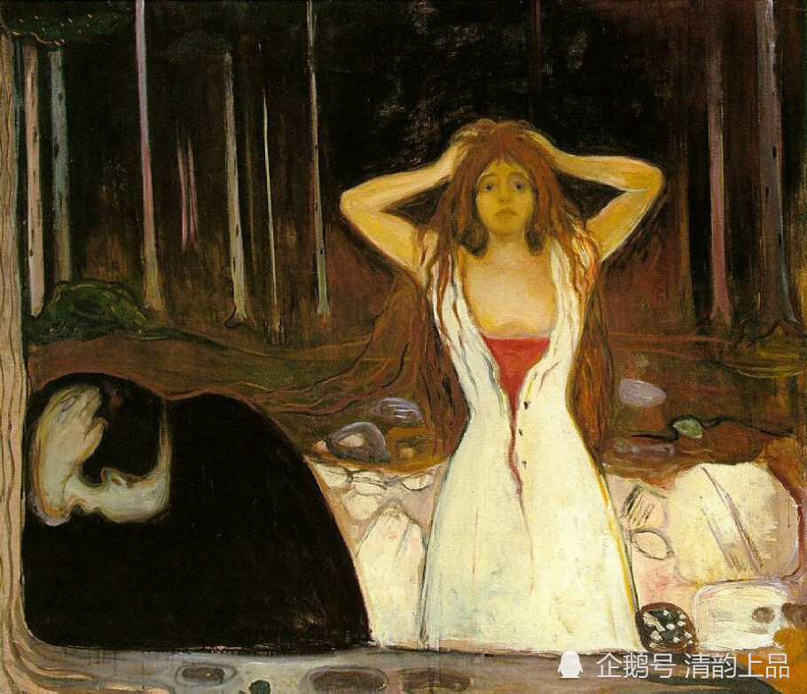 爱德华·蒙克|表现主义先驱，爱德华·蒙克，油画作品欣赏