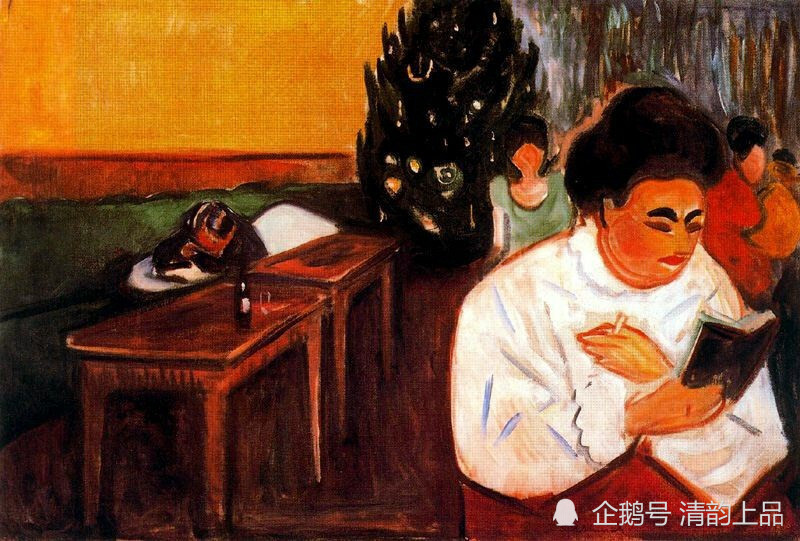 爱德华·蒙克|表现主义先驱，爱德华·蒙克，油画作品欣赏