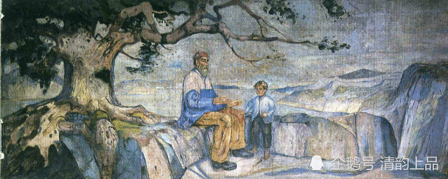 爱德华·蒙克|表现主义先驱，爱德华·蒙克，油画作品欣赏