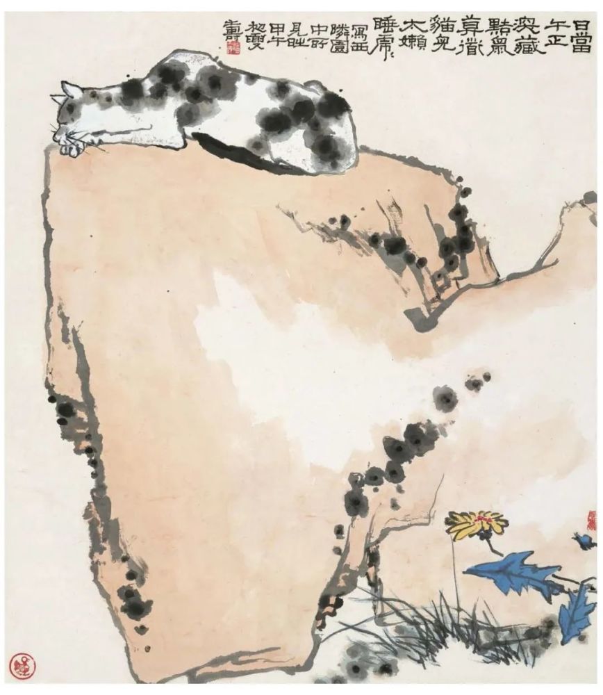 潘天寿|潘天寿：中国画离不开“形”与“色”