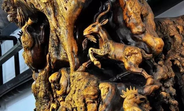 石雕|神奇的树雕艺术，大开眼界！