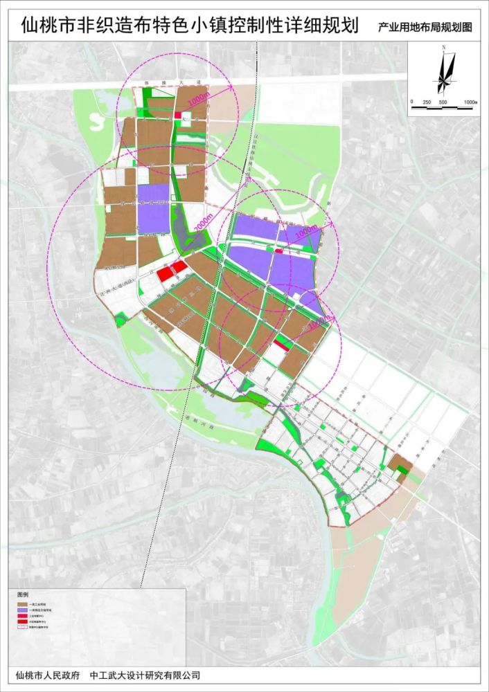 投资70亿元仙桃新建一座小镇规划图曝光