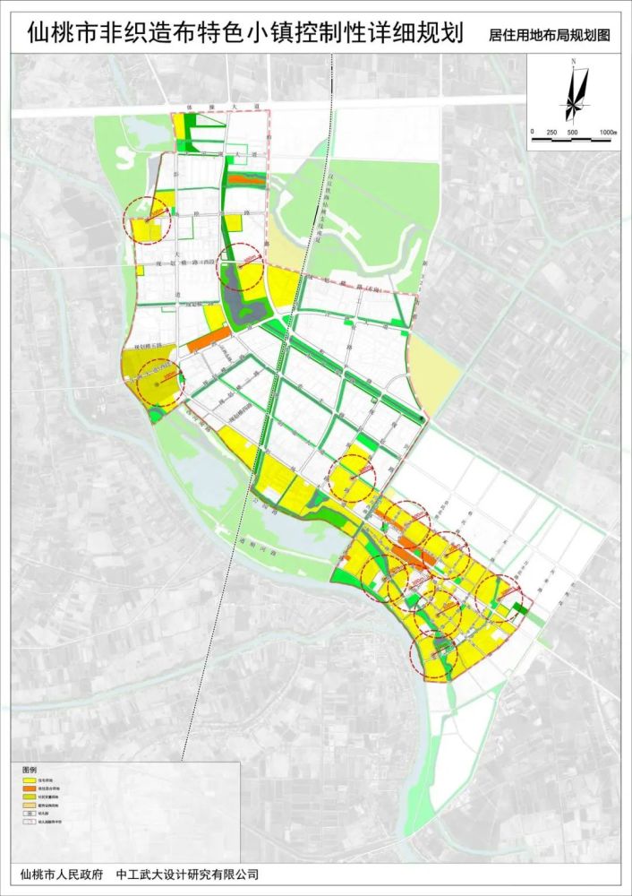 投资70亿元仙桃新建一座小镇规划图曝光