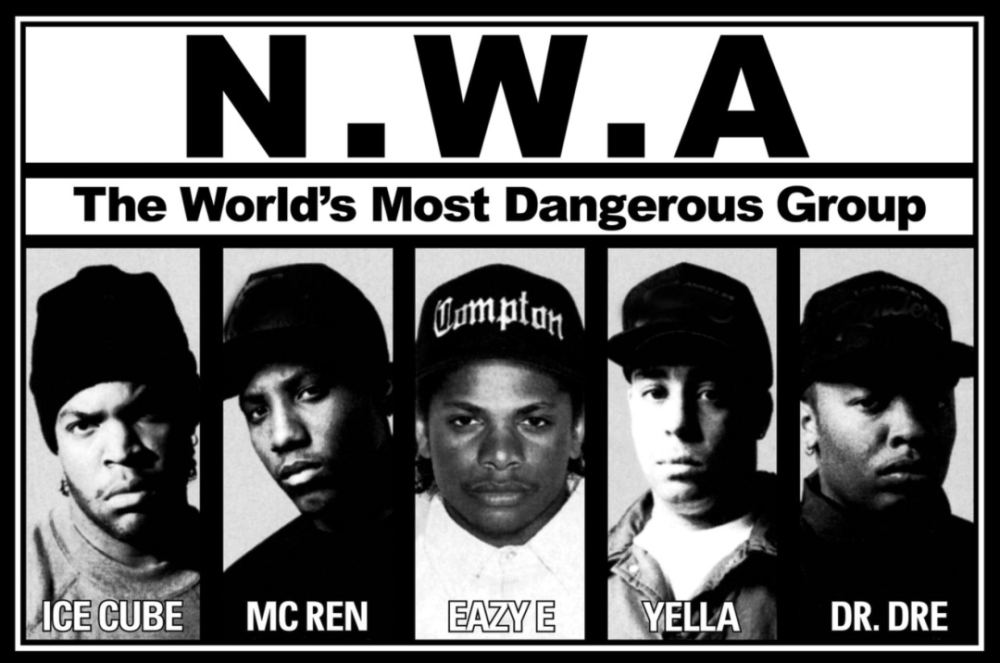 hip-hop的黄金年代在上世纪80年代,代表风格是conscious rap,说唱界