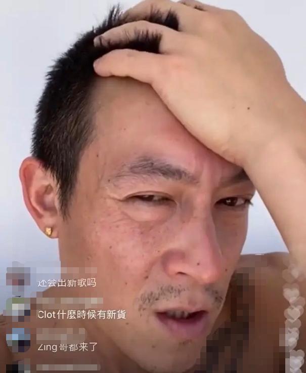 陈冠希|40岁陈冠希素颜拍大片，没做发型赤脚坐地上，依旧痞帅十足！