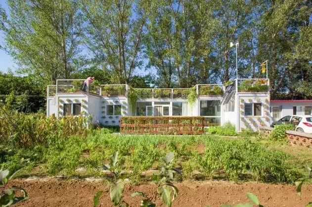 集装箱|53岁大叔把6个集装箱变200㎡豪宅，终于在北京有了自己的家