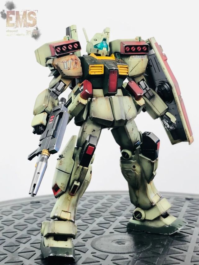 hg吉姆Ⅲ喷涂战损旧化