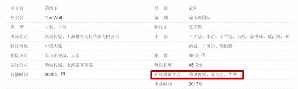 余生请多指教|别等《余生》了《狼殿下》已增加播放平台 预约人数全网第一