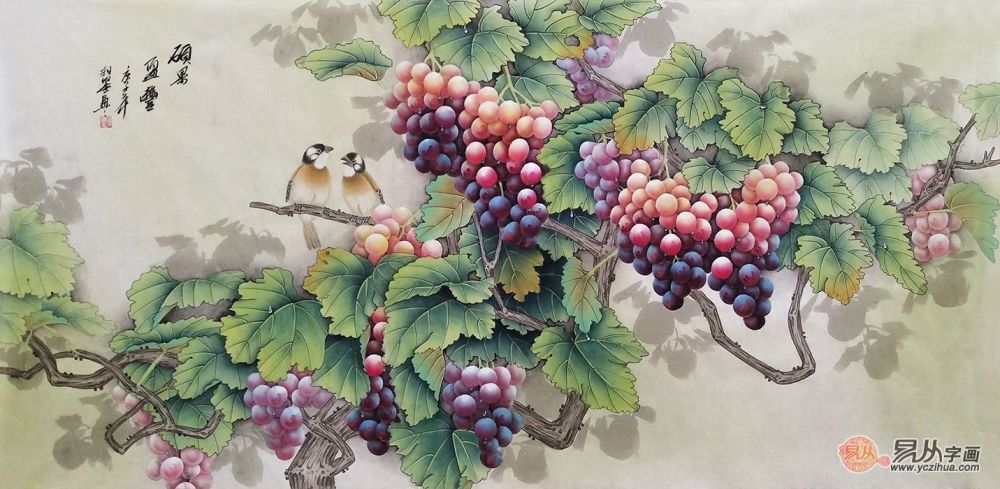 花鸟画|精选室内适合挂的花鸟画 为家带来吉祥与好运