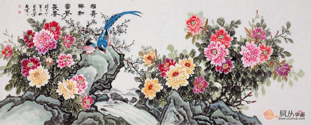 花鸟画|精选室内适合挂的花鸟画 为家带来吉祥与好运