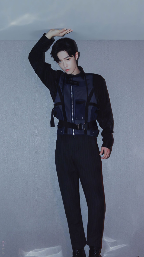 肖战|暗黑系|背景图_腾讯新闻