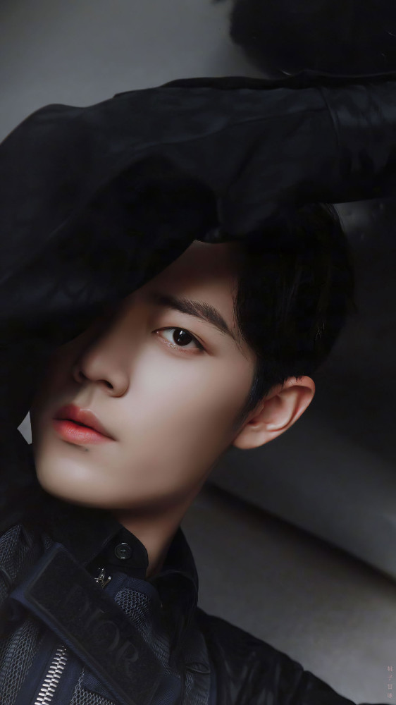 肖战|暗黑系|背景图_腾讯新闻